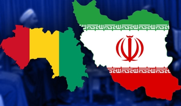Iran-Guinea flags