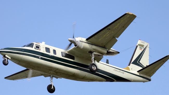 Iran police plane