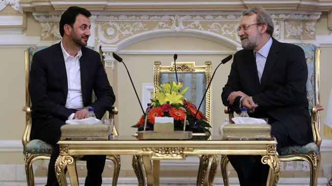 Larijani & Abdul Hussein Abtan