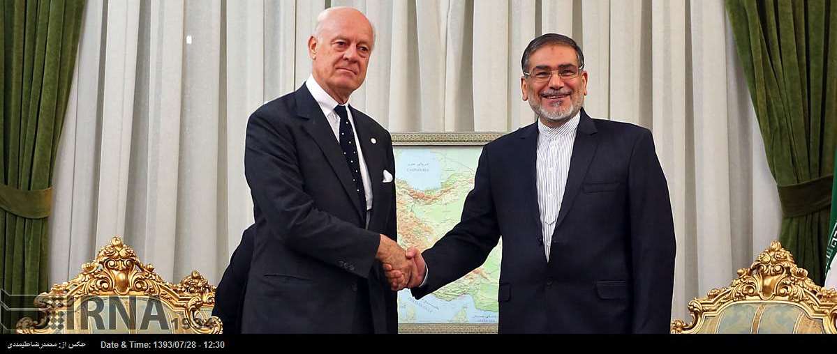 Shamkhani & Staffan de Mistura