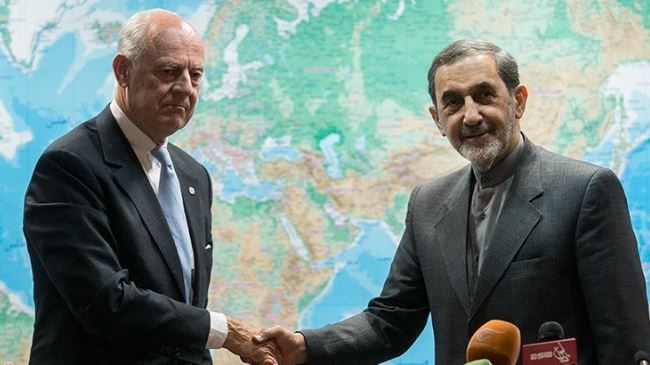 Velayati & Staffan de Mistura