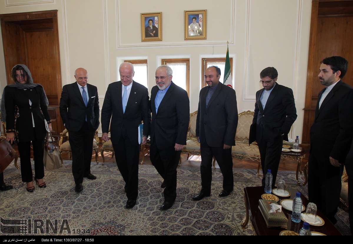 Zarif & Staffan de Mistura