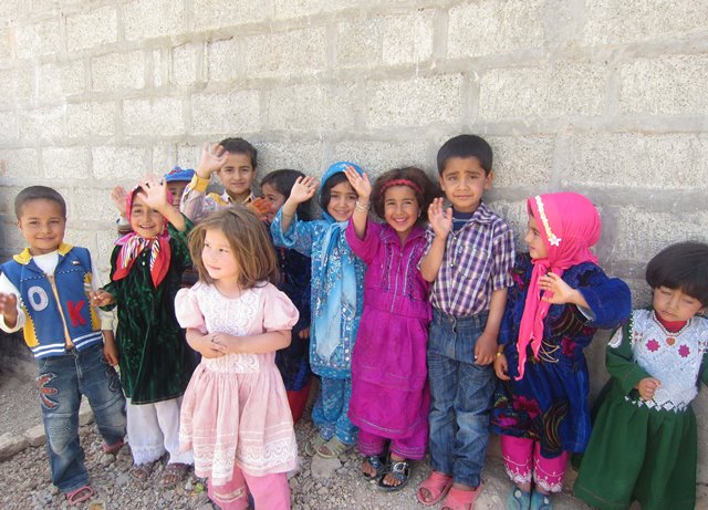 Afghan refugee children