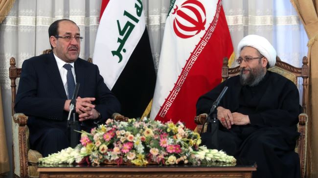 Nouri al-Maliki & Sadeq Amoli Larijani