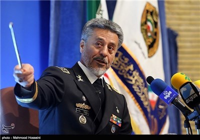 Iran's Navy Commander Rear Admiral Habibollah Sayyari