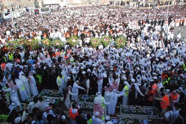 funeral in saudi arabia for ashura killed