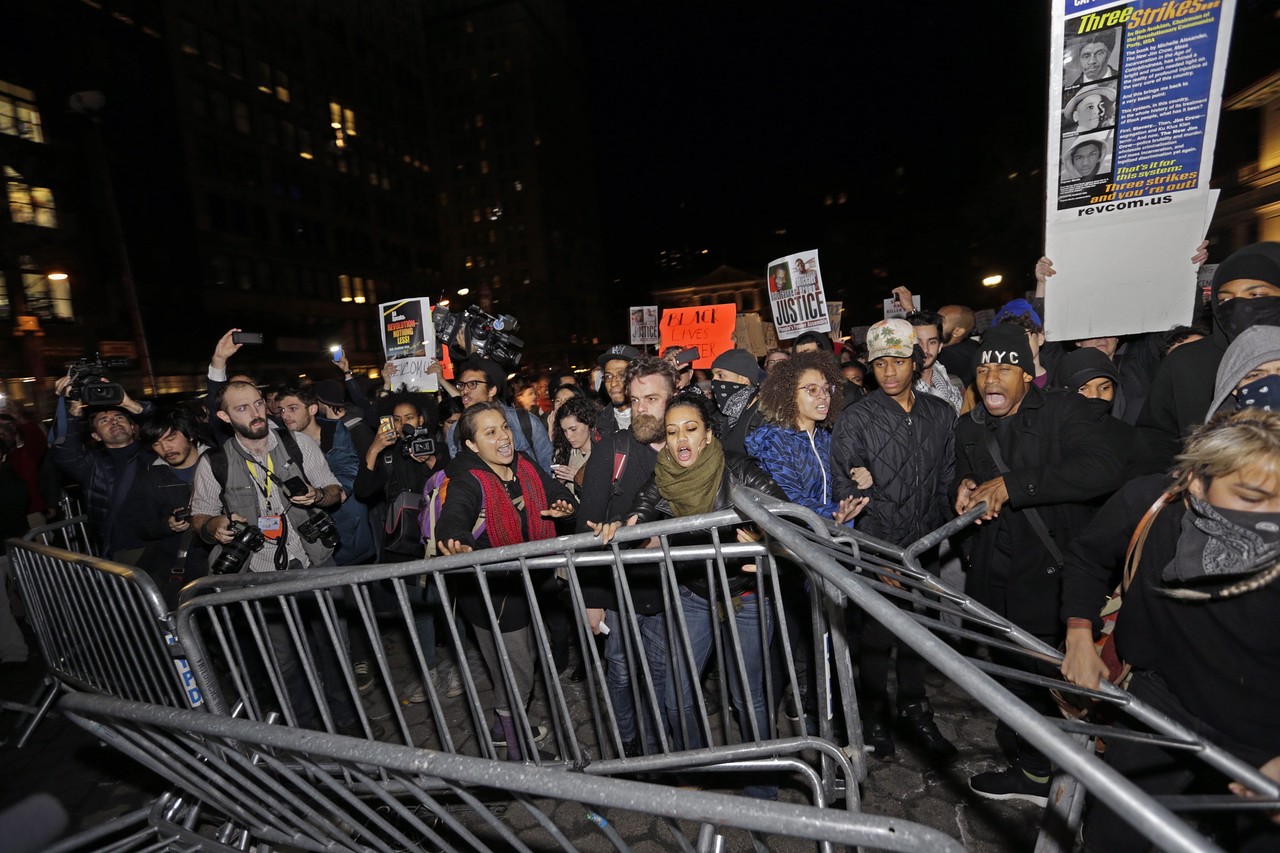 us protesters