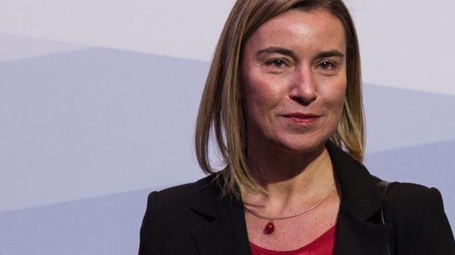 European Union High Representative for Foreign Affairs and Security Policy Federica Mogherini