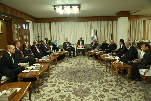German delegation visit to Iran