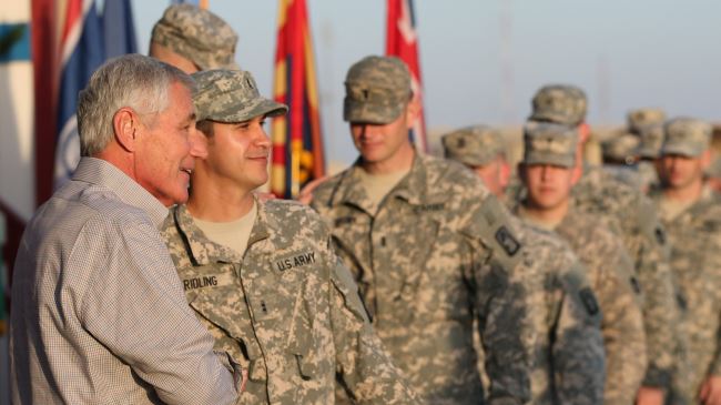 Hagel in Iraq