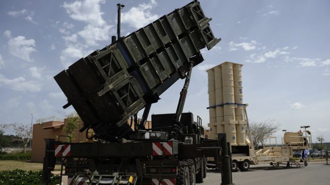 Israeli Patriot anti-missile system