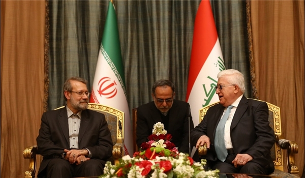 Larijani & Fouad Massoum