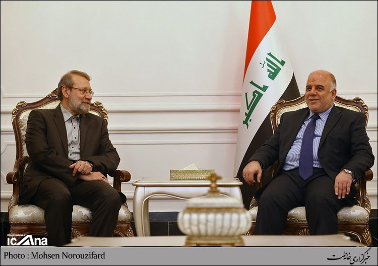 Larijani & Haider al Abadi