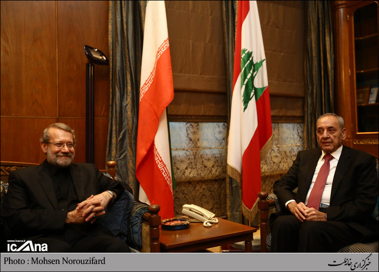 Larijani & Nabih Berri