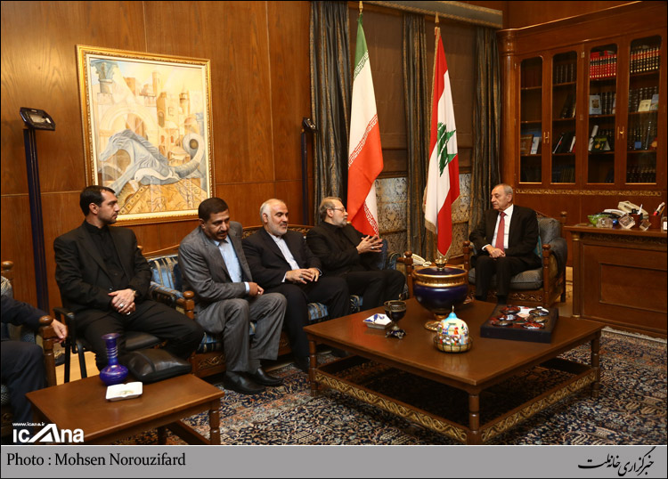 Larijani & Nabih Berri
