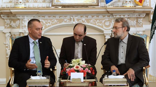 Larijani & Nickolay Mladenov