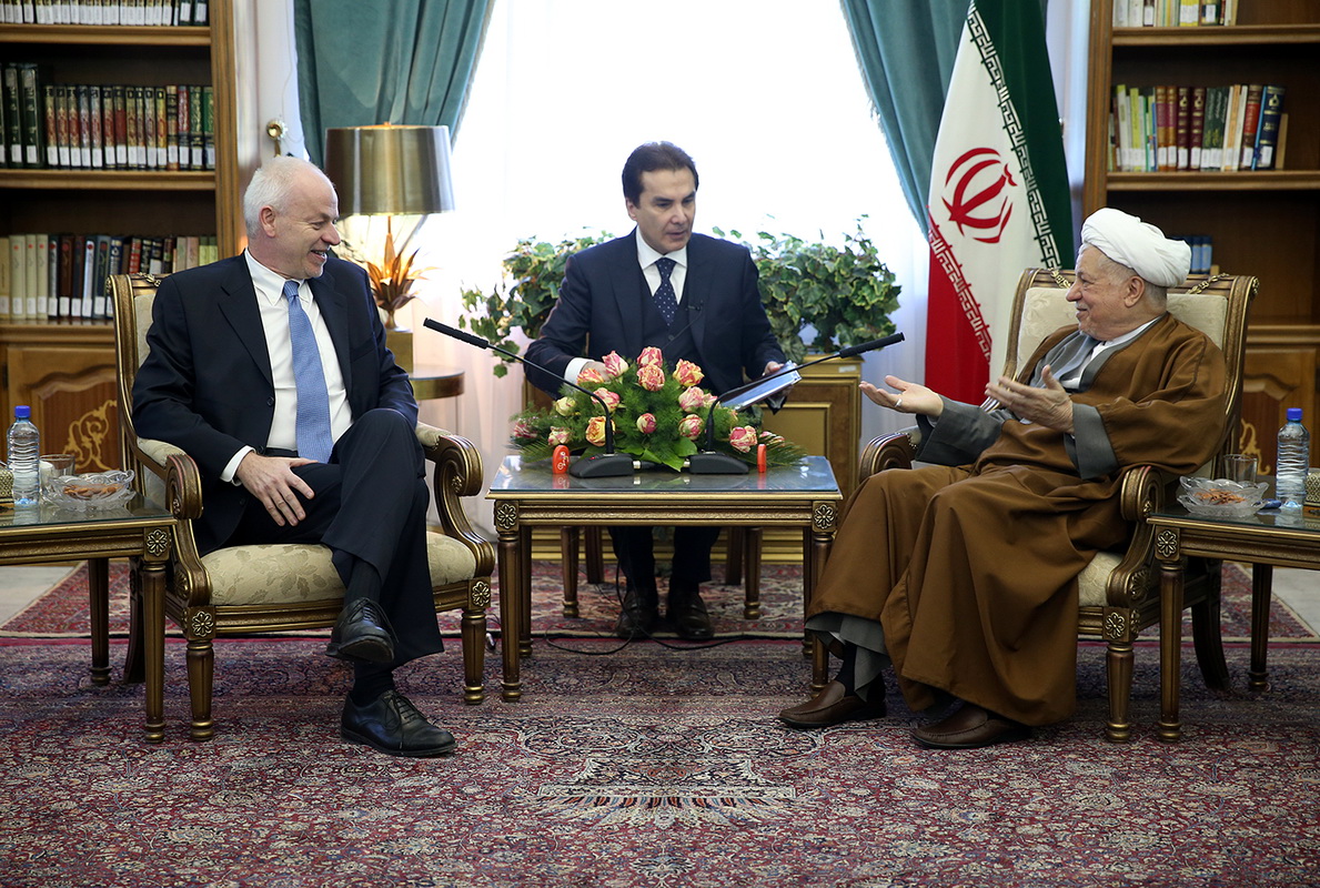 Rafsanjani & Lapo Pistelli