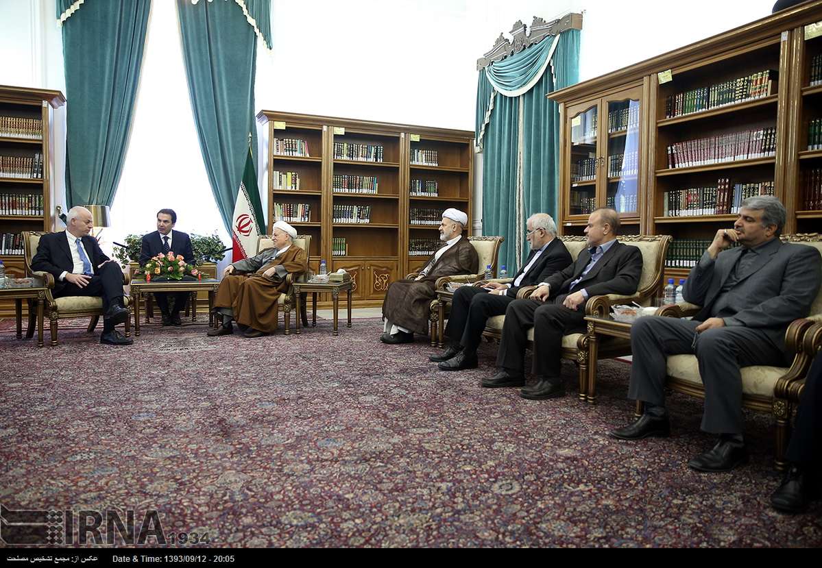 Rafsanjani & Lapo Pistelli
