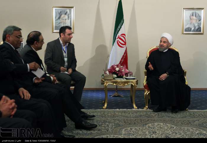 Rouhani & Asif Ali Zardari