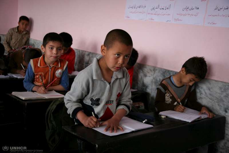 afghan students in iran