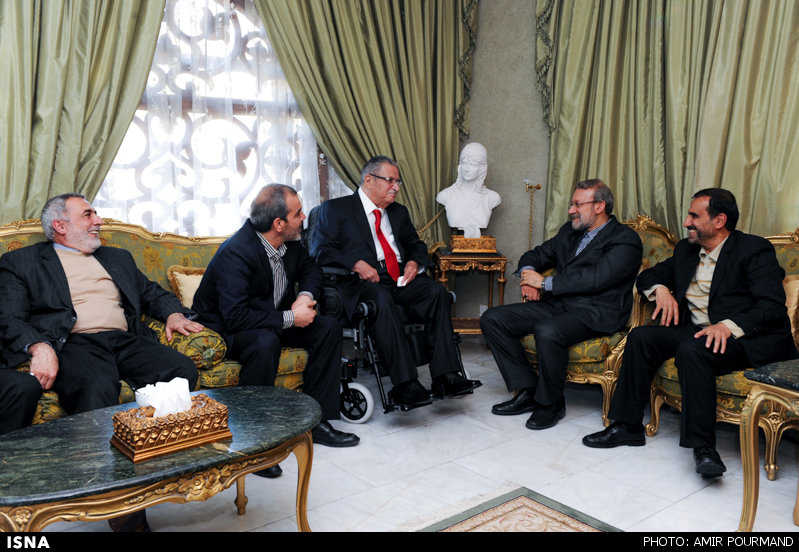 ali larijani and kurdistan regions officials