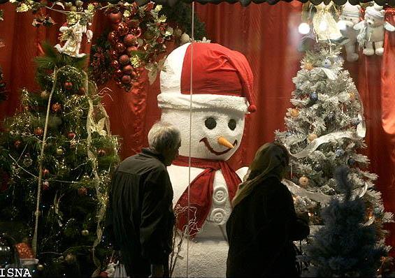 chistmass in iran