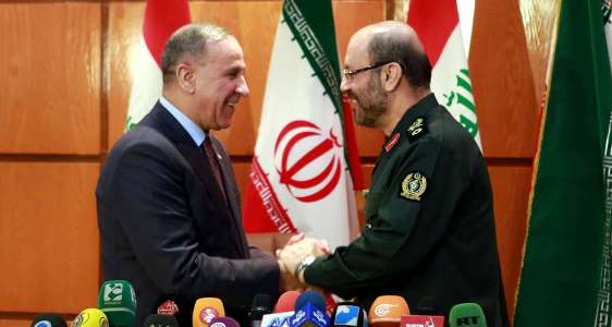 dehqan and khaled al obeidi in tehran