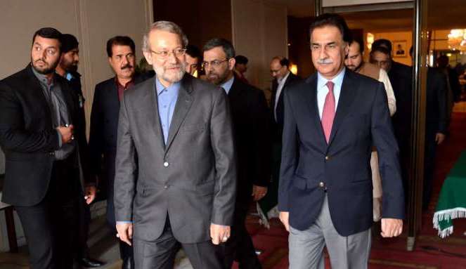 larijani in pakistan