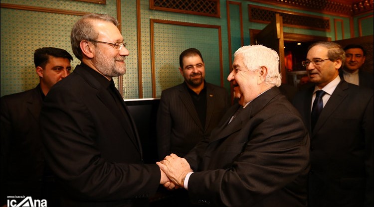 larijani syrian fm