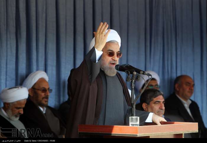 rouhani in birjand