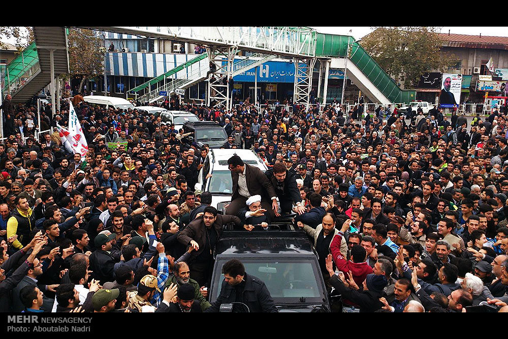 rouhani in golestan