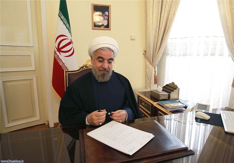 Iran's president, Hassan Rouhani