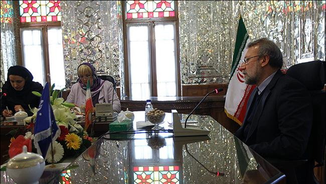Claudia Roth ali larijani