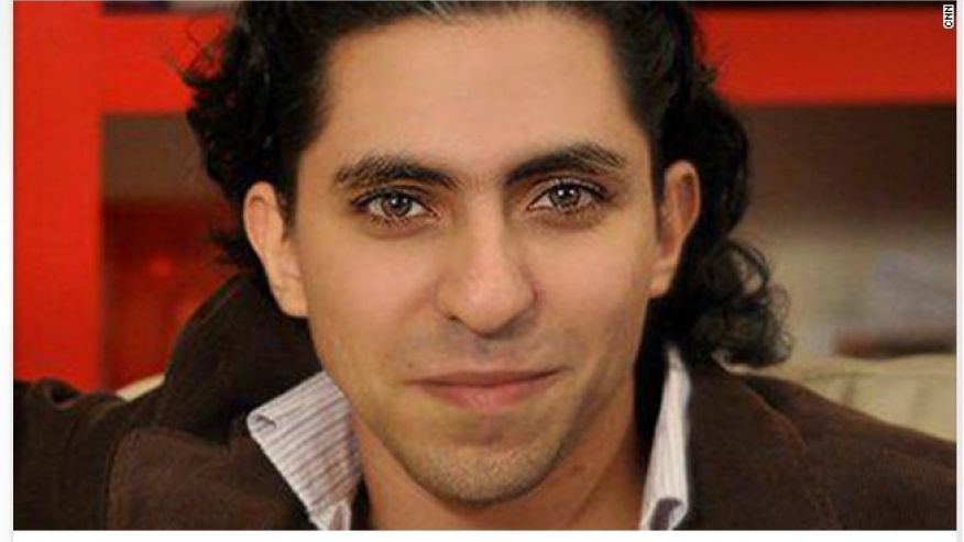 Imprisoned Saudi blogger Raif Badawi