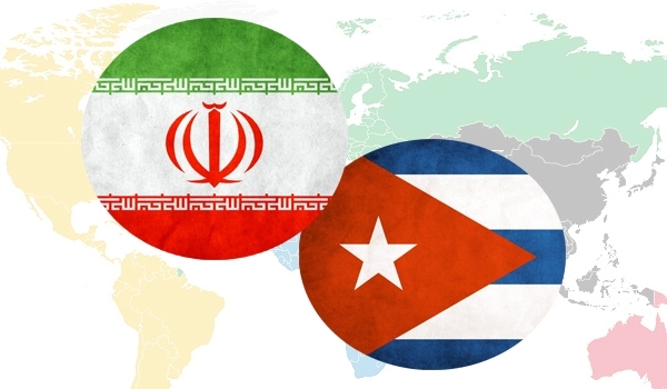 Iran-Cuba flags