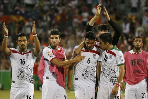 Iran-Iraq football match