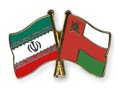 Iran-Oman flags
