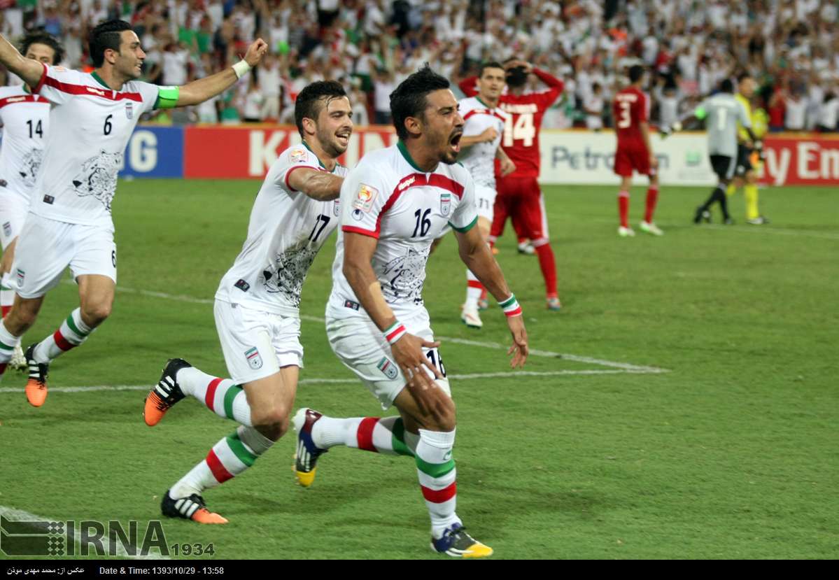 Iran-UAE football match