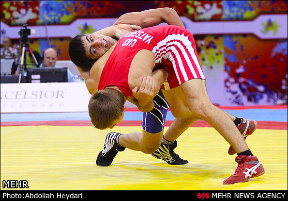 Irans Youth Freestyle Wrestling Team