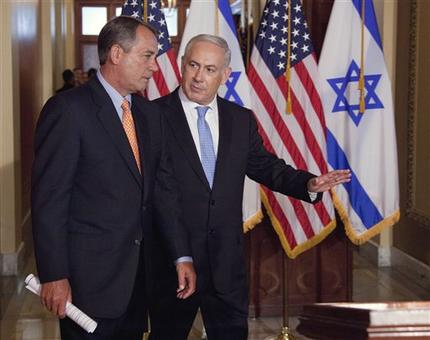 Benjamin Netanyahu, John Boehner