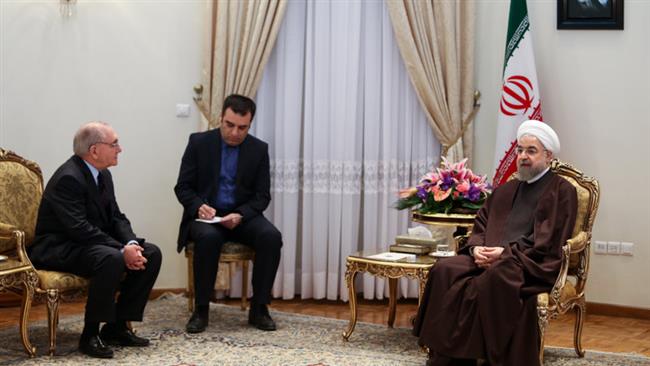 Rouhani meets with Portuguese Foreign Minister Rui