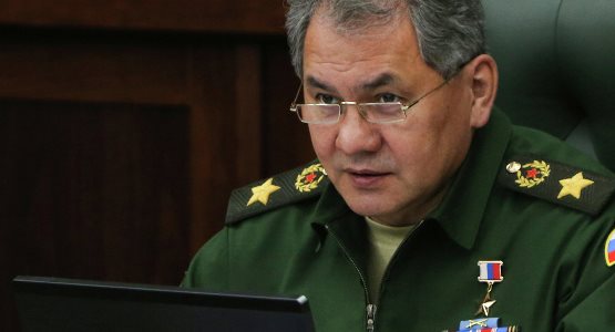 Russian Defense Minister Sergei Shoigu