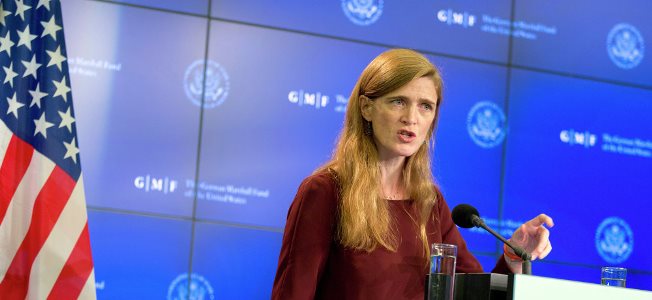 US Ambassador to the UN Samantha Power