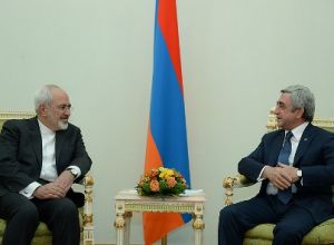 Zarif & Serzh Sargsyan