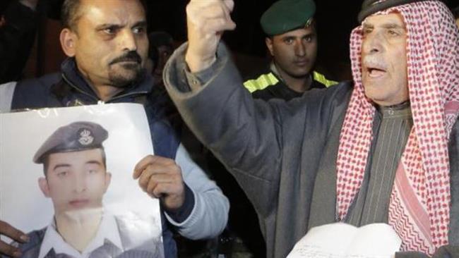 father of captured Jordanian pilot Maaz al-Kassasbeh