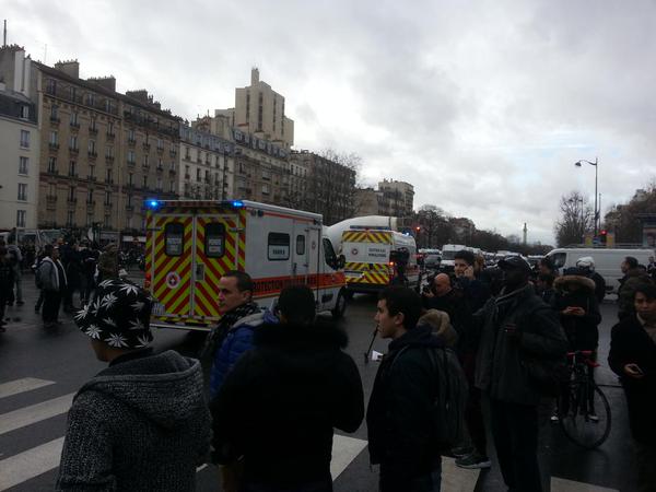 hostage taking in Paris