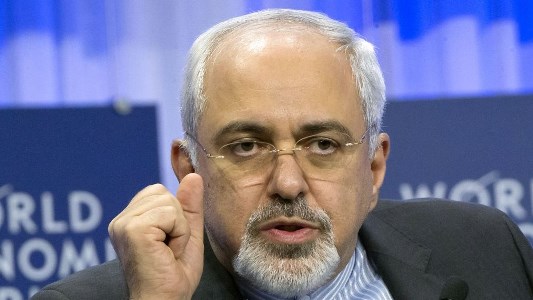 zarif davos meeting2