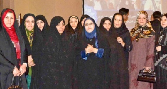 Guests attend a ceremony hosted by the Embassy of Iran to mark 36th anniversary of the Islamic Revolution: PHOTO: EXPRESS