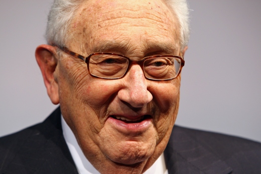 An American diplomat, Henry Kissinger