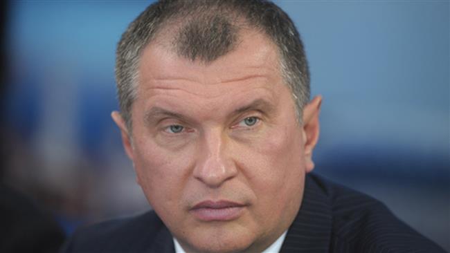 Igor Sechin, the head of Russian oil company Rosneft